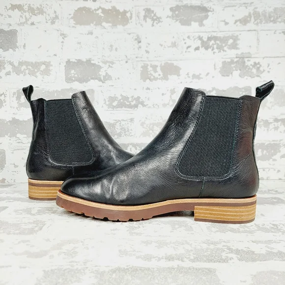 New Kork-Ease Bristol Black Leather Chelsea Boot E608 - Picture 3 of 10